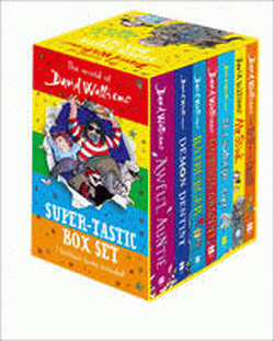 WORLD OF DAVID WALLIAMS: 7 BOOK SUPER-TASTIC BOX