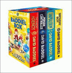 DAVID BADDIEL FOUR BOOK BOX SET