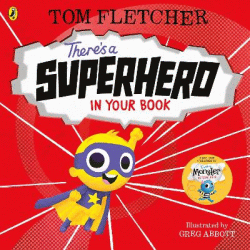 THERE'S A SUPERHERO IN YOUR BOOK BOARD BOOK
