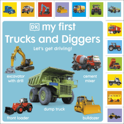 MY FIRST TRUCKS AND DIGGERS BOARD BOOK