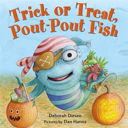 TRICK OR TREAT, POUT-POUT FISH BOARD BOOK