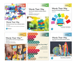 WORDS THEIR WAY PACK 4TH EDITION