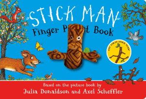 STICK MAN FINGER PUPPET BOARD BOOK