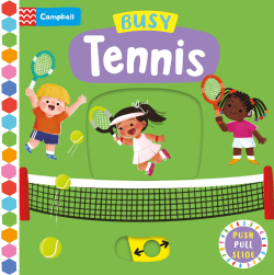 BUSY TENNIS BOARD BOOK