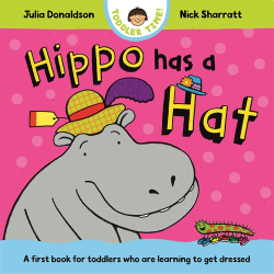 HIPPO HAS A HAT BOARD BOOK