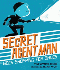 SECRET AGENT MAN GOES SHOPPING FOR SHOES