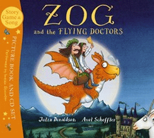 ZOG AND THE FLYING DOCTORS BOOK AND CD