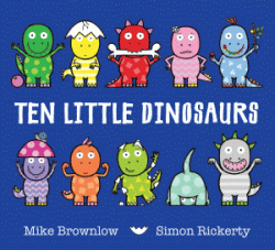 TEN LITTLE DINOSAURS