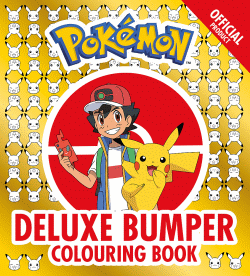 OFFICIAL POKEMON DELUX BUMPER COLOURING BOOK