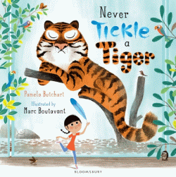 NEVER TICKLE A TIGER