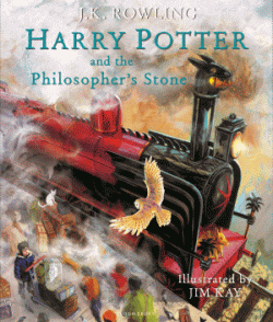 HARRY POTTER AND THE PHILOSOPHER'S STONE COLOUR ED