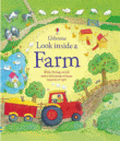 USBORNE LOOK INSIDE FARM BOARD BOOK