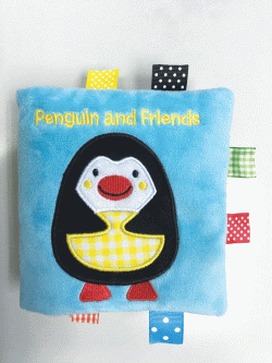 PENGUIN AND FRIENDS CLOTH BOOK