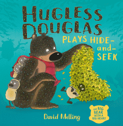 HUGLESS DOUGLAS PLAYS HIDE-AND-SEEK