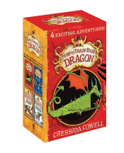 HOW TO TRAIN YOUR DRAGON BOOKS 1-4 BOXED SET