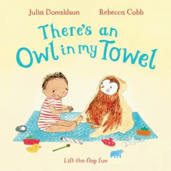 THERE'S AN OWL IN MY TOWEL BOARD BOOK