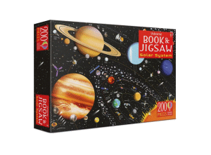 SOLAR SYSTEM BOOK AND JIGSAW