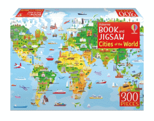 USBORNE BOOK AND JIGSAW: CITIES OF THE WORLD