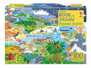 PLANET EARTH BOOK AND JIGSAW