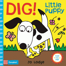 DIG! LITTLE PUPPY BOARD BOOK