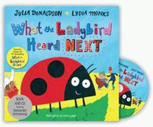 WHAT THE LADYBIRD HEARD NEXT BOOK AND CD