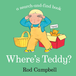 WHERE'S TEDDY BOARD BOOK