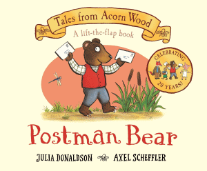 POSTMAN BEAR BOARD BOOK