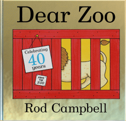 DEAR ZOO 40TH ANNIVERSARY EDITION BOARD BOOK