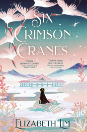 SIX CRIMSON CRANES