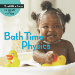 BATH TIME PHYSICS BOARD BOOK