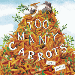TOO MANY CARROTS BOARD BOOK