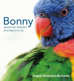 BONNY: GROWS HER FEATHERS AND LEARNS TO FLY