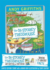 26-STOREY TREEHOUSE: BOOK AND T-SHIRT PACK