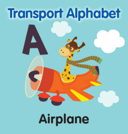 TRANSPORT ALPHABET BOARD BOOK