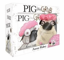 PIG THE GRUB BOOK AND TOY
