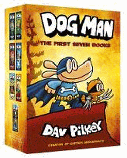 DOG MAN: FIRST 7 BOOKS BOXED SET