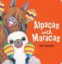 ALPACAS WITH MARACAS BOARD BOOK