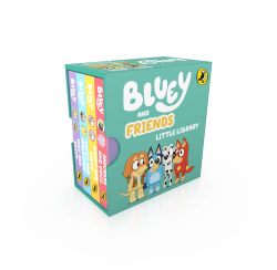 BLUEY: LITTLE LIBRARY 4 BOOKS IN 1 BOARD BOOK