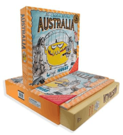 MR CHICKEN ALL OVER AUSTRALIA BOOK AND JIGSAW