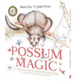 POSSUM MAGIC: 40TH ANNIVERSARY EDITION WITH PRINT