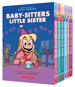 BABY-SITTERS LITTLE SISTER 1-6 GRAPHIC NOVEL BOXED