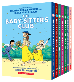 BABY-SITTERS CLUB GRAPHIC NOVELS 1-7 BOXED SET