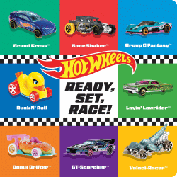 HOTWHEELS: READY, SET, RACE! BOARD BOOK