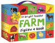 FARM JIGSAW AND BOOK BOXED SET