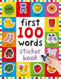 FIRST 100 WORDS STICKER BOOK