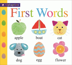 ALPHAPRINTS FIRST WORDS BOARD BOOK