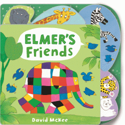 ELMER'S FRIENDS BOARD BOOK