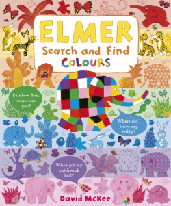 ELMER SEARCH AND FIND COLOURS BOARD BOOK