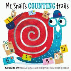 MR SNAIL'S COUNTING TRAILS BOARD BOOK