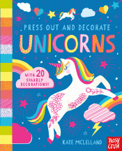 PRESS OUT AND DECORATE UNICORNS